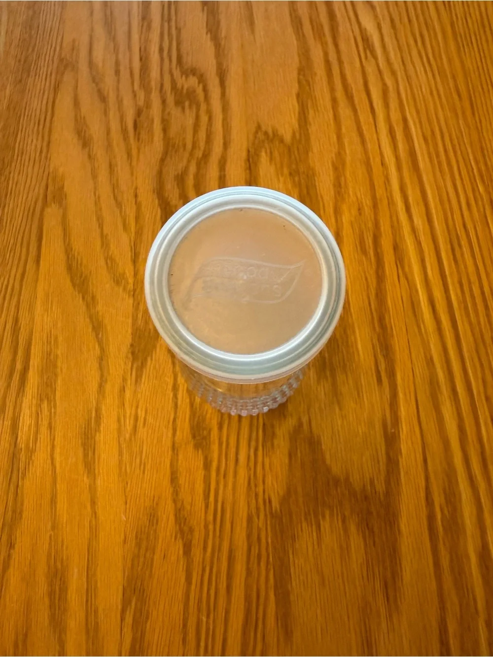 Good Seasons clear glass